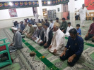 حضور حجت الاسلام و المسلمین حاج آقا شیخ(مسئول دفتر نهاد رهبری دانشگاه)در مسجد روستای پیرسبز