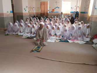 برگزاری جشن تکلیف در مدرسه فجر
