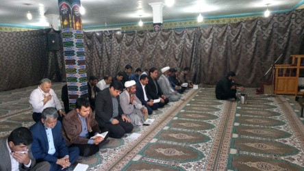 برگزاری  سخنرانی و دعای پر فیض زیارت عاشورا به مناسبت اربعین حسینی ویژه کارکنان